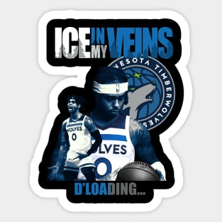 D'angelo Russel - Ice in my veins Sticker